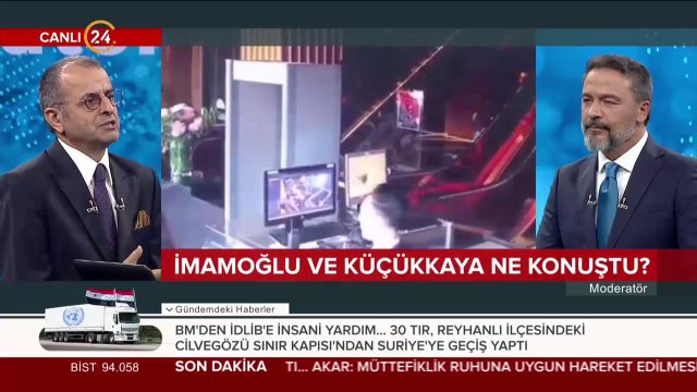Ekrem İmamoğlu ve İsmail Küçükkaya ne konuştu?
