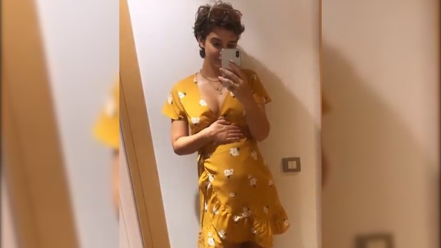 Laura Escanes muestra sus 25 semanas de embarazo en Instagram