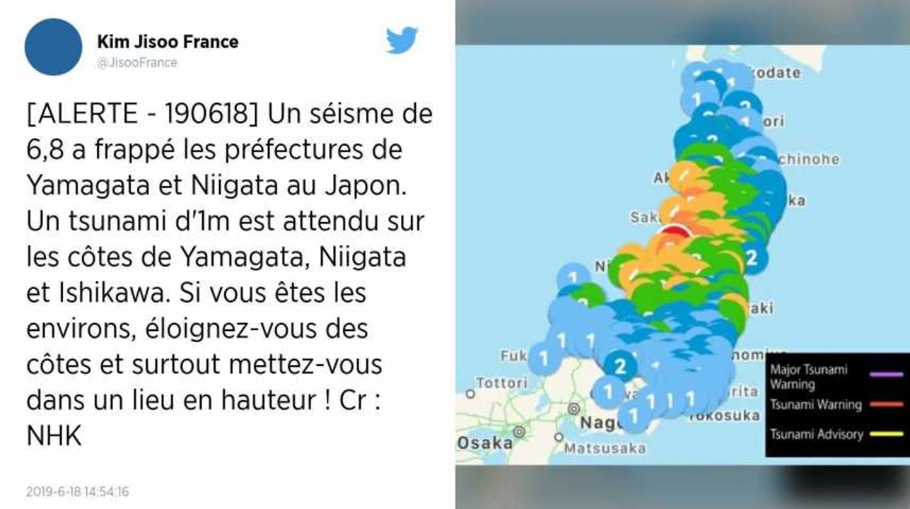 Japon. Alerte au tsunami après un puissant séisme