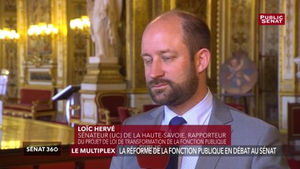 Fonction publique : « Le recours à d’avantage de contractuels va dans le bon sens » selon Loïc Hervé (UC)