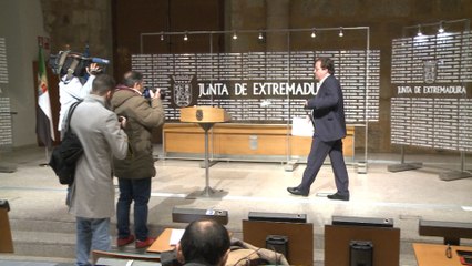 Fernández Vara hace balance de 2018