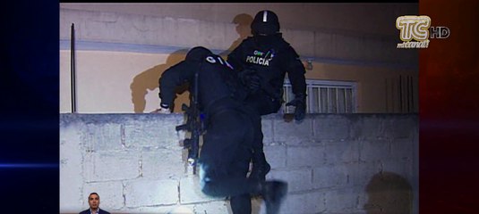 Más de siete detenidos en operativo al sur de Quito