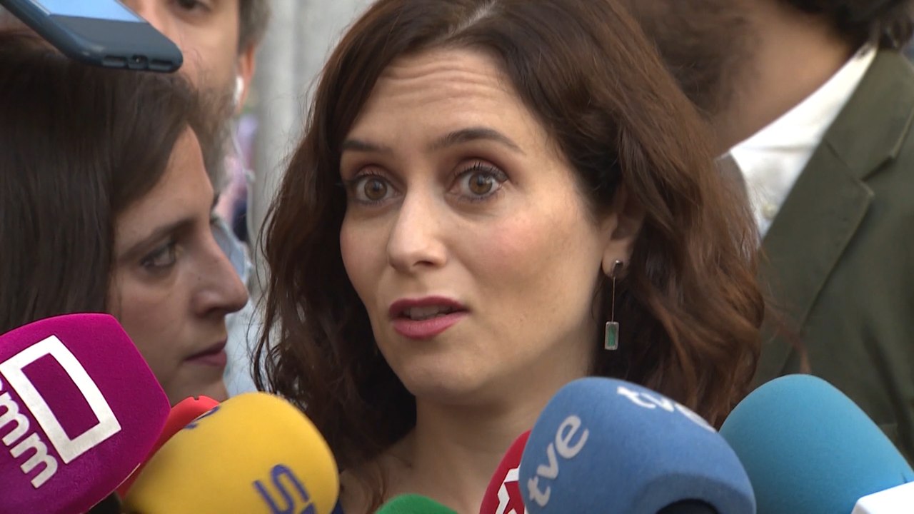 Ayuso no quiere "líneas rojas" para nogociar la Comunidad