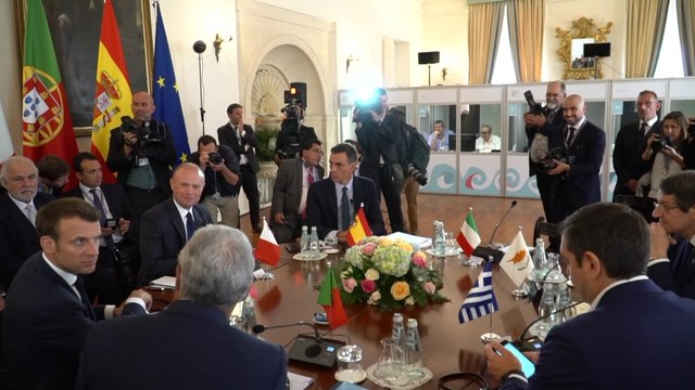 Sánchez en la sexta cumbre de países del sur de la UE