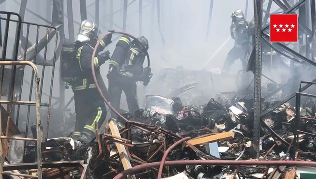 Una nave de patinetes en Humanes arde por segunda vez consecutiva