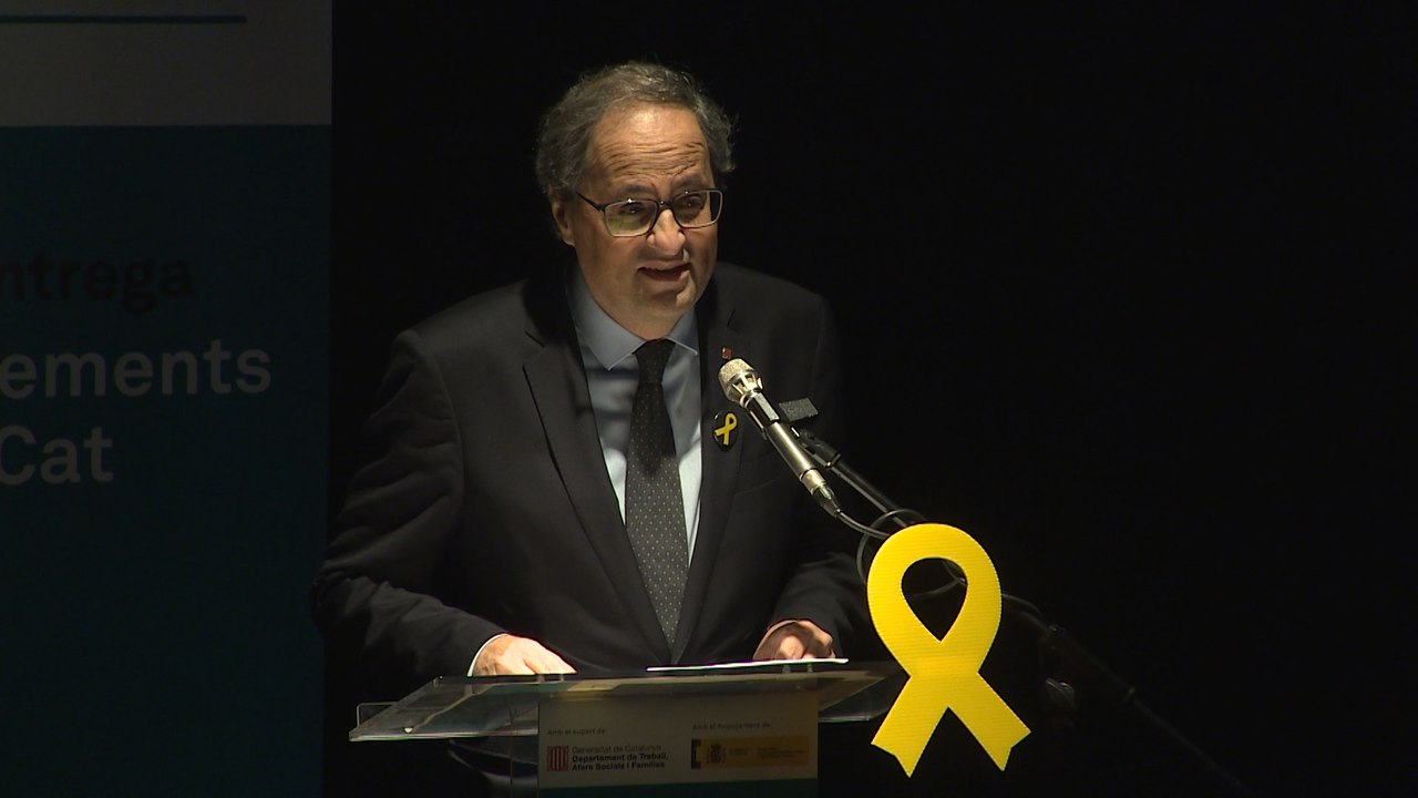 Torra insta a escuchar, hablar y resolver problemas