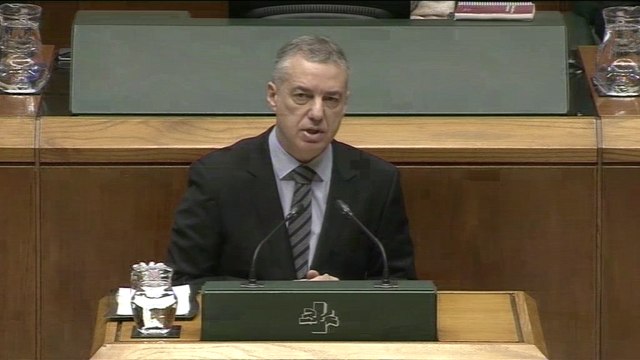 Urkullu acusa a EH Bildu del fracaso de las negociaciones