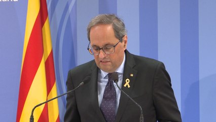 Torra: "España está violando las leyes internacionales"