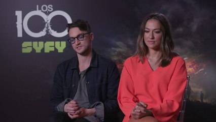 Richard Harmon y Tasya Teles presenta la 6ª temporada de 'Los 100'