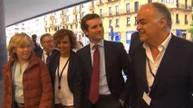 Casado se reúne con los eurodiputados del Grupo Popular