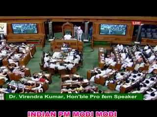 Amit Shah 's oath taking in Lok Sabha