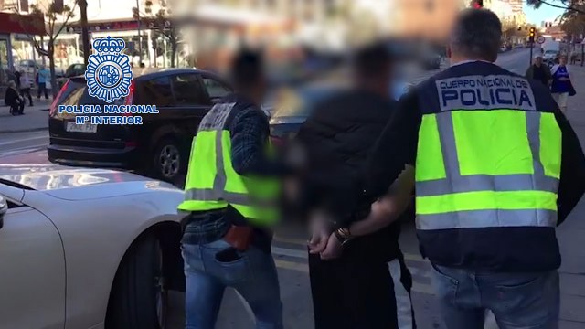 Detenido en Benidorm cabecilla de banda dedicada a robo y extorsión