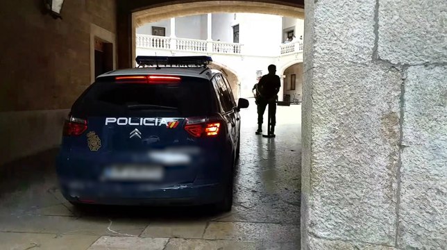 Pase a disposición judicial de presunto pirómano