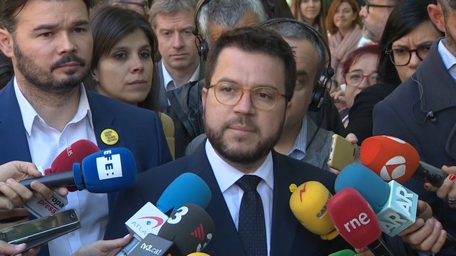 Aragonès, sobre el acta de Junqueras: Debería valer para la Eurocámara