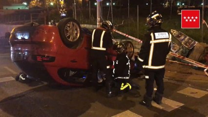 Download Video: Dos heridos graves y cuatro leves en atropello en Alcalá de Henares