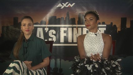 Jessica Alba y Gabrielle Union, presentan 'L.A.'s Finest'