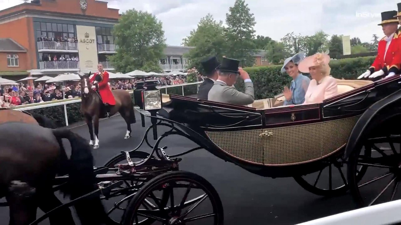 Right Now: Queen Elizabeth and Kate Middleton attend Royal Ascot 2019 Day 1