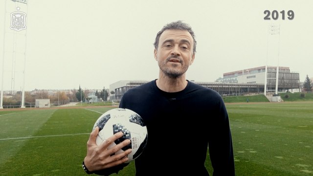 La original felicitación navideña de Luis Enrique