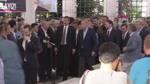 İSTANBUL-ERDOĞAN FATİH CAMİİ'NDE MURSİ İÇİN KILINAN CENAZE NAMAZINA KATILDI -1