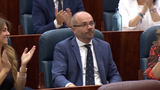 Juan Trinidad (Cs), nuevo presidente de la Asamblea de Madrid