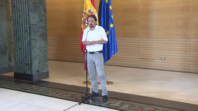 Pablo Iglesias, secretario general de Podemos