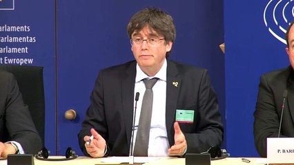 Puigdemont compareix al Parlament Europeu: ‘Esperem una decisió abans del 2 de juliol’