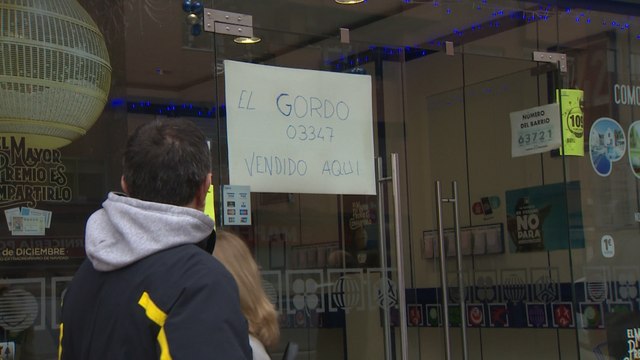 San Sebastián de los Reyes reparte décimos del premio Gordo