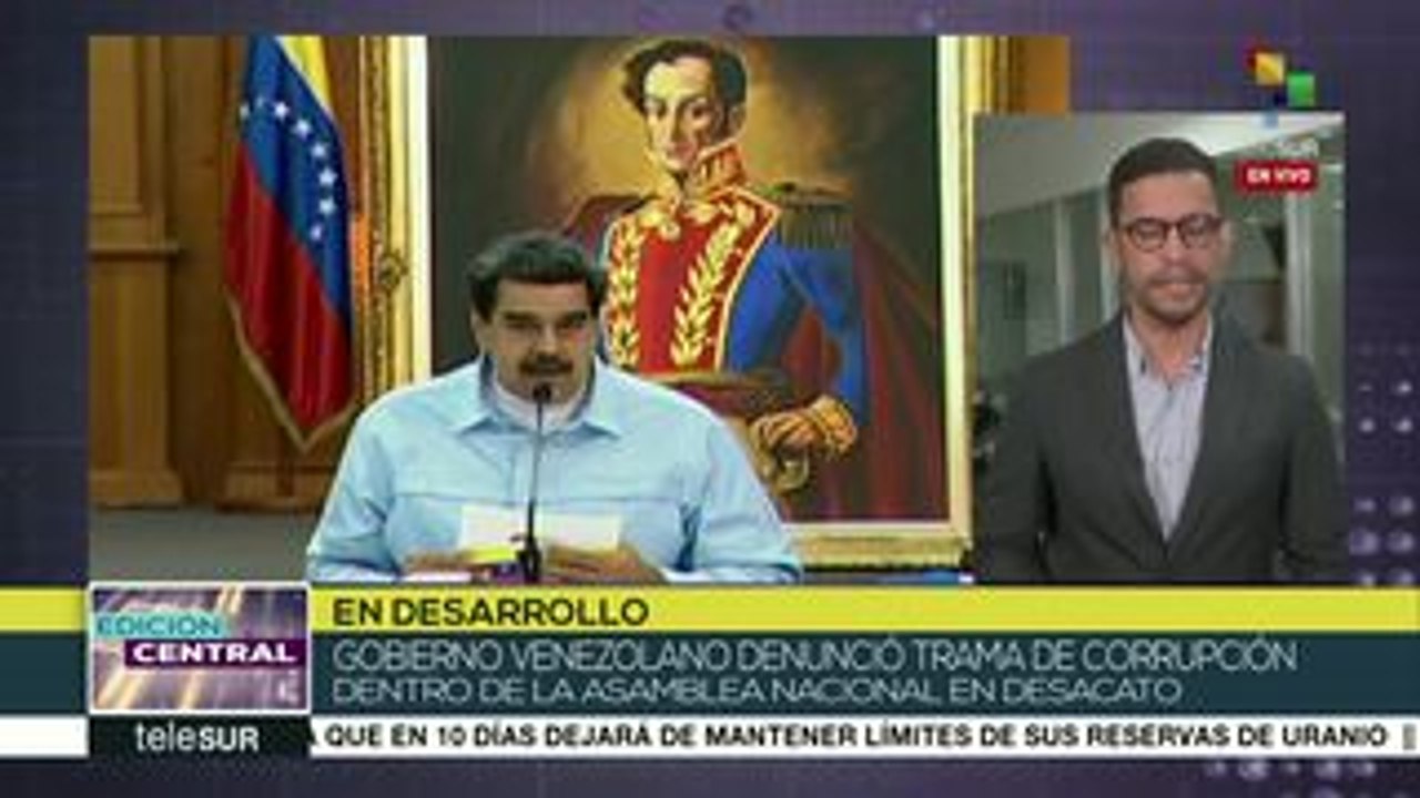 Venezuela: Gobierno denuncia trama de corrupción liderada por Guaidó