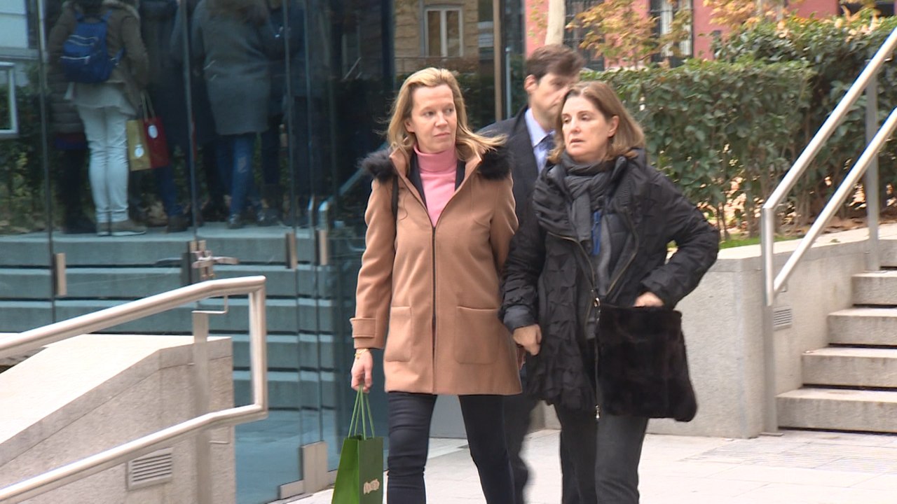 Rosalía Iglesias sale de la Audiencia Nacional tras declarar