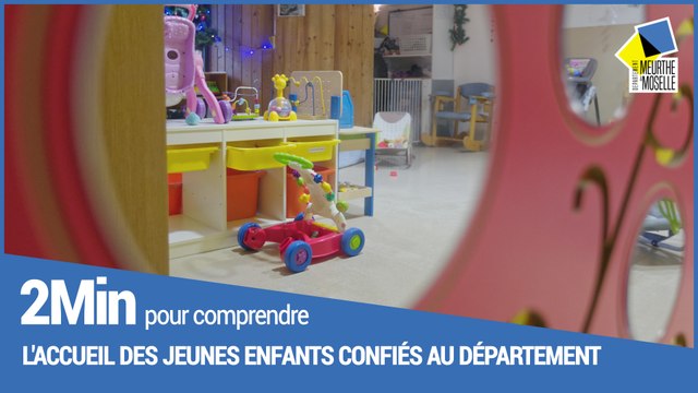 2 minutes pour comprendre l’accueil des jeunes enfants confiés au Département