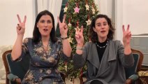 La alcaldesa de Santander felicita la Navidad en lengua de signos