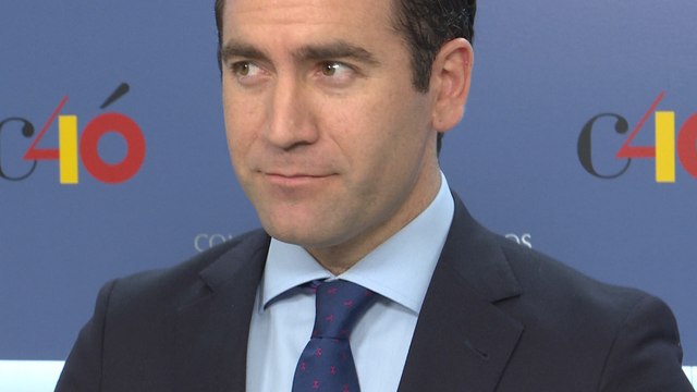 Teodoro García Egea en rueda de prensa