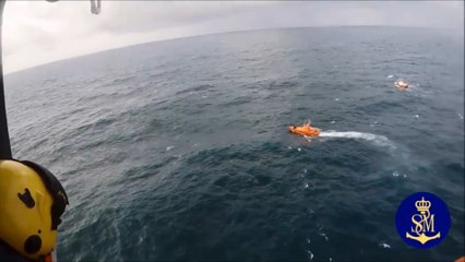 Tres muertos y un desaparecido al hundirse un pesquero cerca de Cabo Fisterra