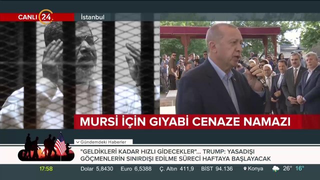 Mursi için gıyabi cenaze namazı