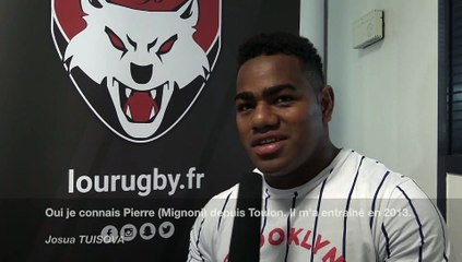OFFICIEL. Les premiers mots de Josua Tuisova, lyonnais