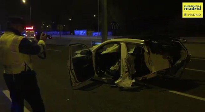 Mueren dos personas en un accidente de tráfico en la M-11