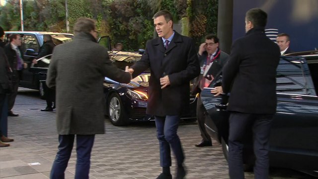 Sánchez asiste a la celebración del Consejo Europeo