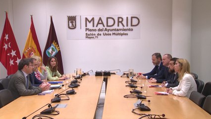 Reunión de PP y Cs para conformar un programa de Gobierno para Madrid