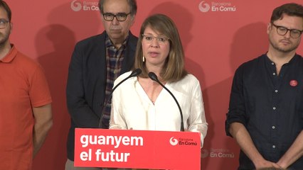 BComú defiende un gobierno a tres con ERC y PSC