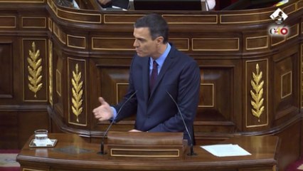 Sánchez se muestra contundente con Torra en el pleno monográfico