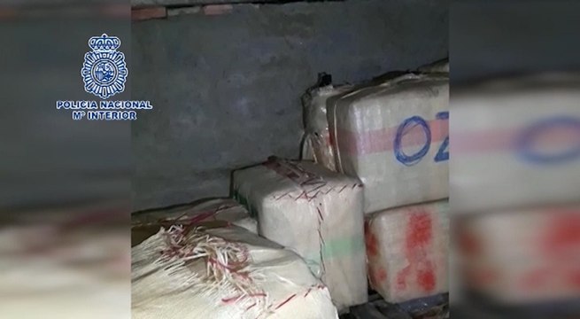 Detenido por disparar a la Policía al desmantelar una guardería de hachís en Algeciras