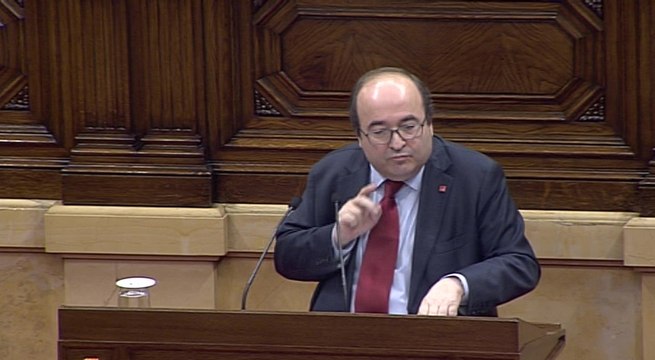 Iceta pide a Torra que dé la bienvenida al Gobierno en la Generalitat el 21 de diciembre