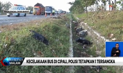 Kecelakaan Bus di Cipali, Polisi Tetapkan 1 Tersangka