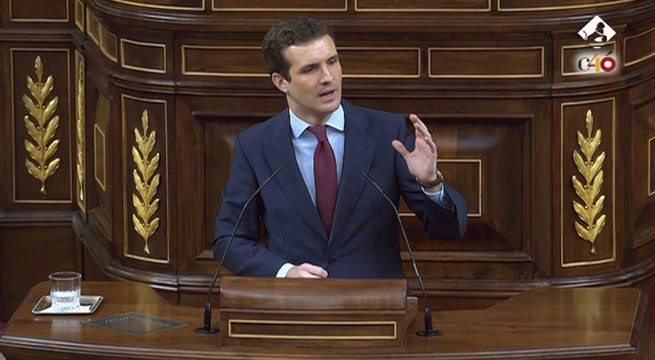 Casado pide a Sánchez que cumpla con su palabra y convoque elecciones
