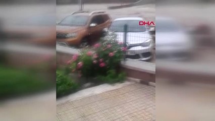 NEVŞEHİR 2 saat yağan yağmur sele neden oldu