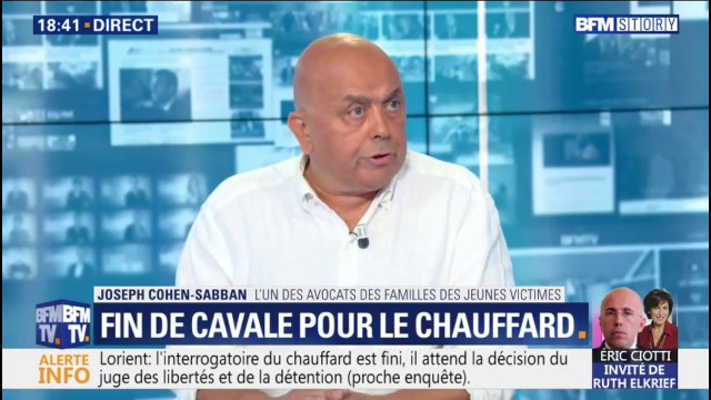 Chauffard de Lorient: C'est heureux qu'il ait parlé , assure l'un des avocats de la famille des victimes