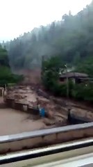 Araklı'da HES borusu patladı