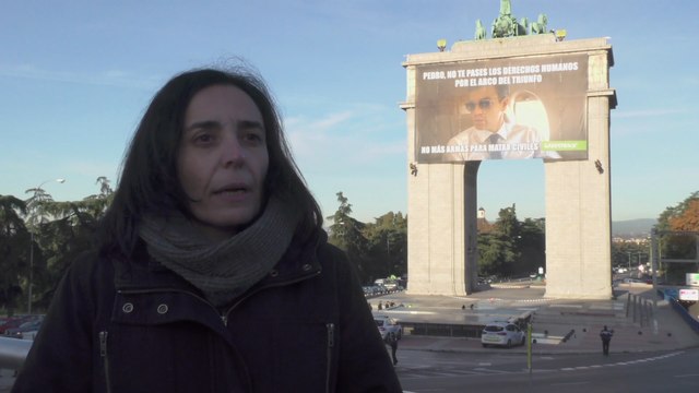 Greenpeace pide a Sánchez que respete los derechos humanos