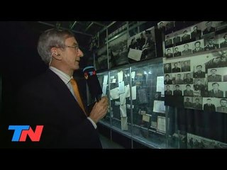 Nelson Castro en el museo de Chernobyl