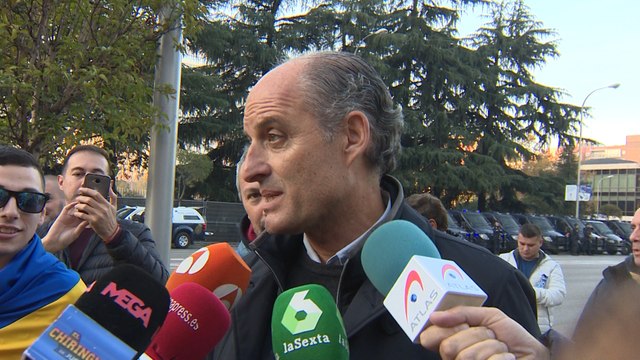 Francisco Camps asiste a la final de la Copa Libertadores